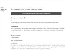 Tablet Screenshot of newbasic.uitwinkelen.nl